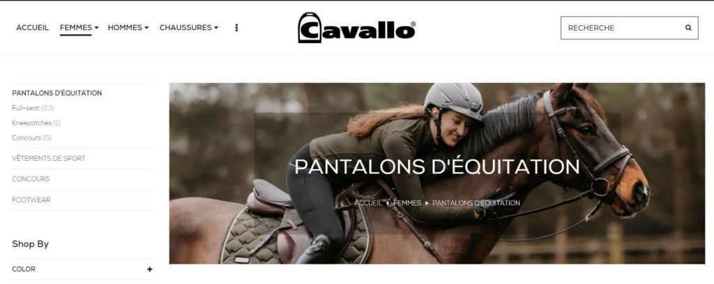 pantalon équitation Cavallo