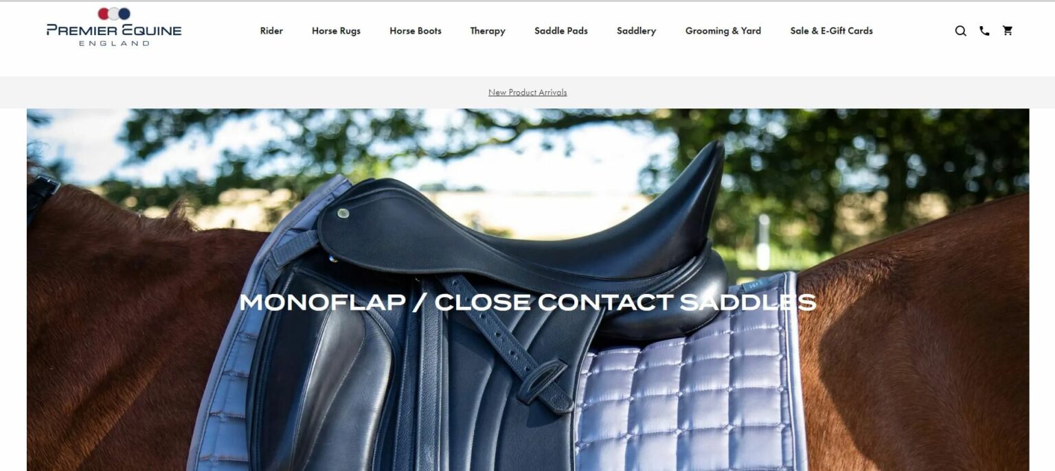 Selle De Dressage Freeny LDS01 – Cuir Noir – Taille 17,5 Pouces – Neuf