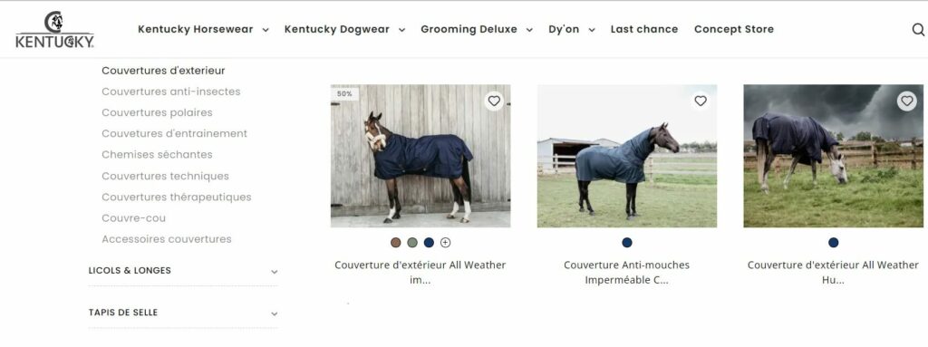 couverture de paddock Kentucky Horsewear
