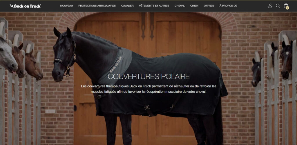 couvertures polaires Back on Track
