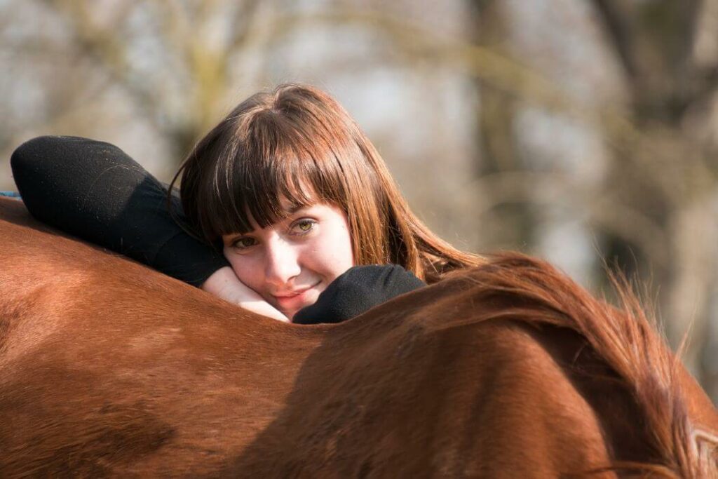 tapis massage cheval