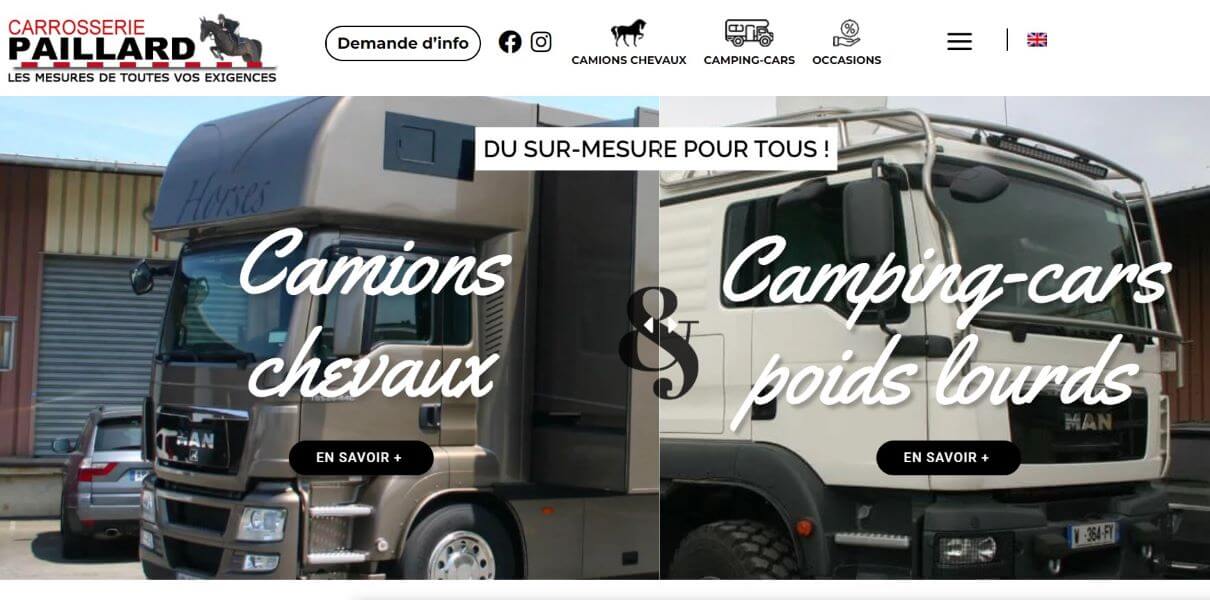 camion Carrosserie Paillard