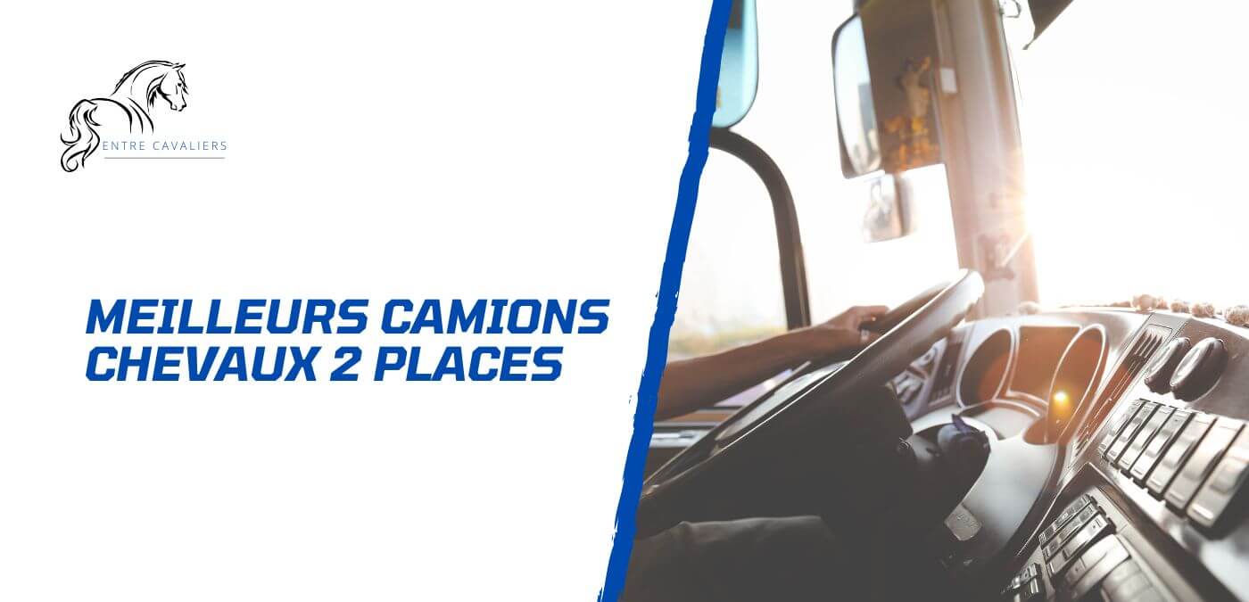 camion chevaux 2 places